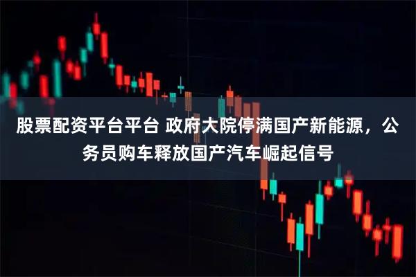 股票配资平台平台 政府大院停满国产新能源，公务员购车释放国产汽车崛起信号