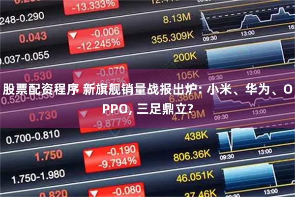 股票配资程序 新旗舰销量战报出炉: 小米、华为、OPPO, 三足鼎立?